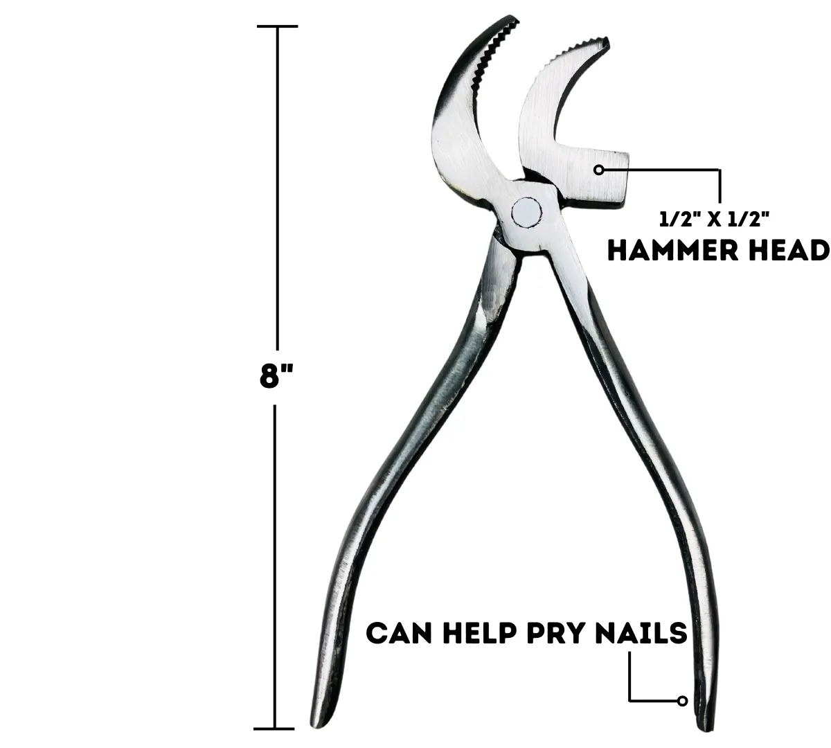 8" Long Shoe Maker Cobbler Pliers