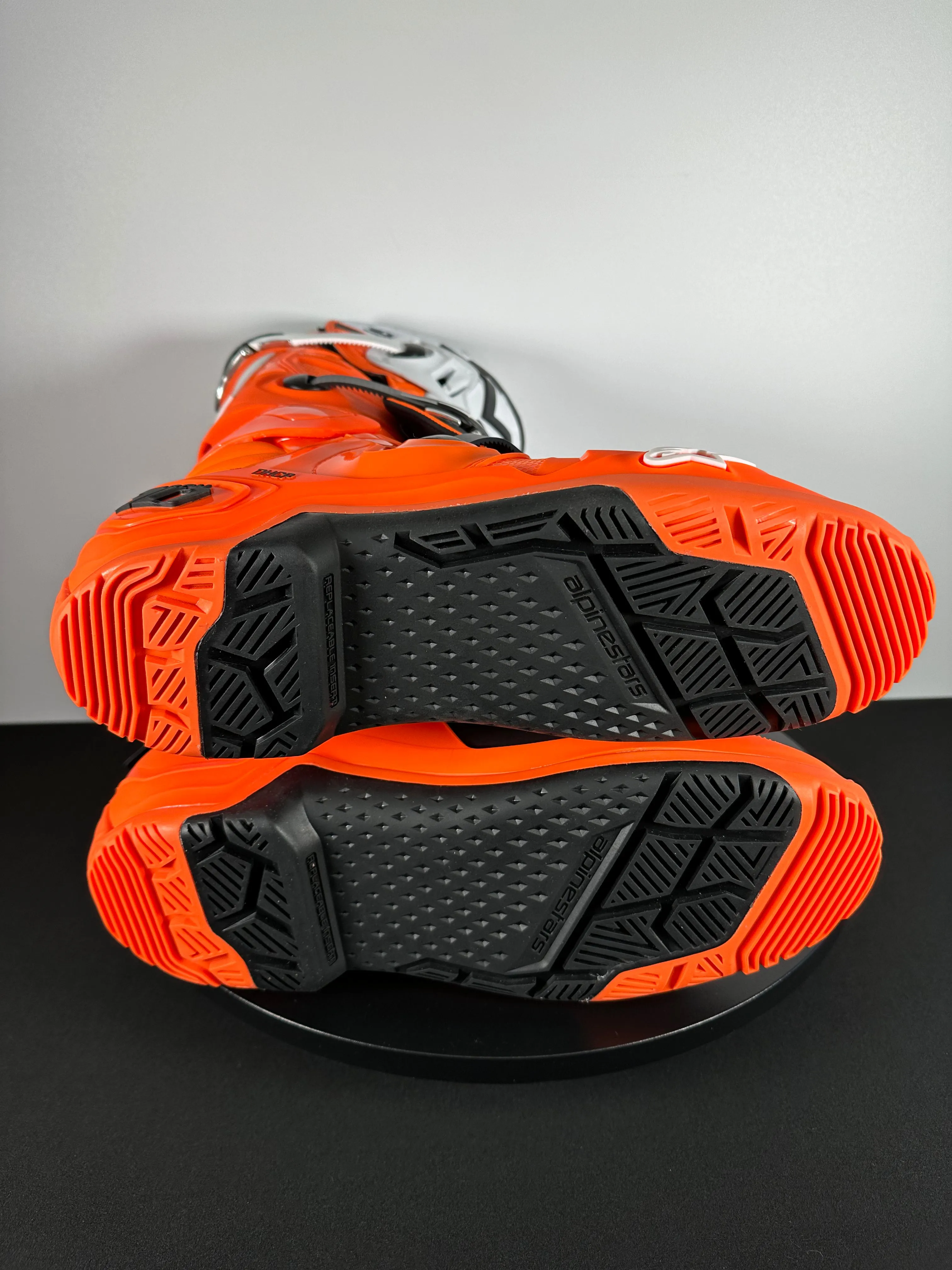 Alpinestars Tech 10 Enduro Boots - Orange Fluo/Black/White