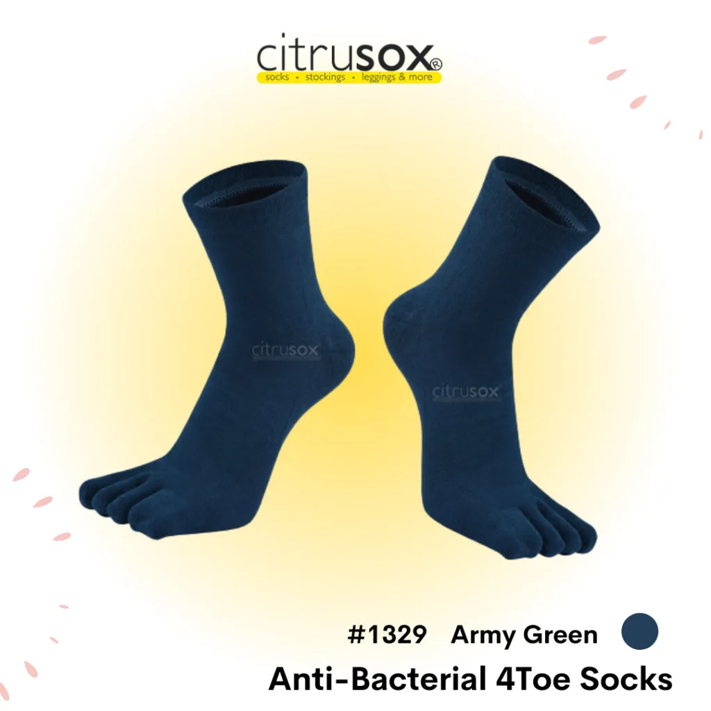 Anti-Bacterial Cotton 4Toe Socks