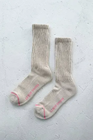 Ballet Socks - Oatmeal