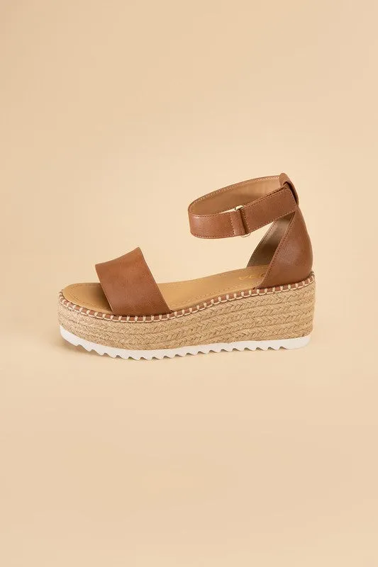 Brown Platform Sandals