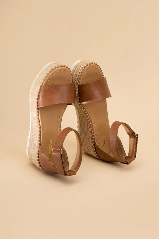 Brown Platform Sandals