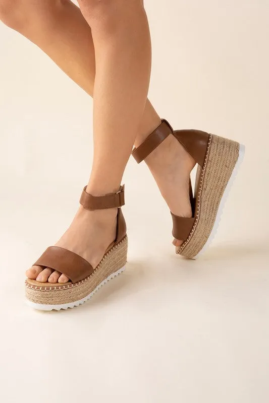 Brown Platform Sandals