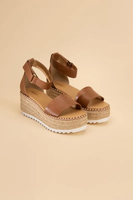 Brown Platform Sandals