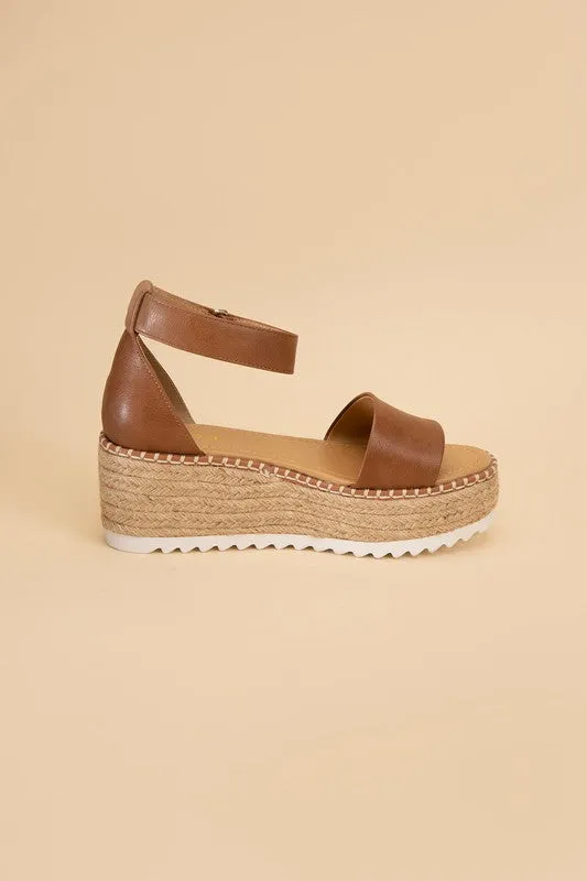 Brown Platform Sandals