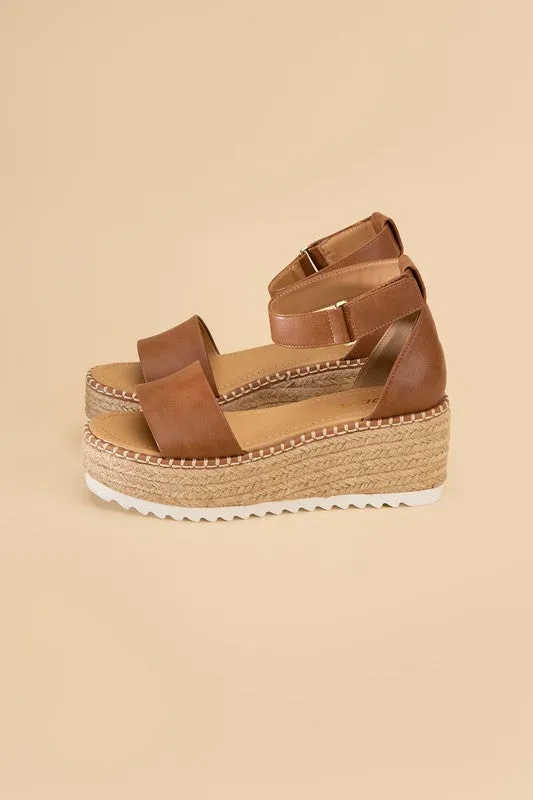 Brown Platform Sandals