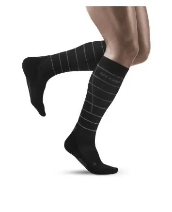 CEP Reflective Tall Compression Socks Men