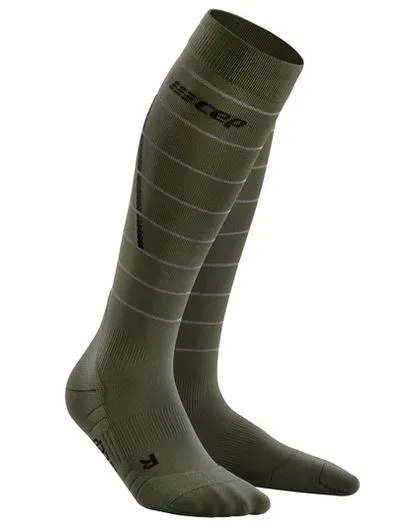 CEP Reflective Tall Compression Socks Men