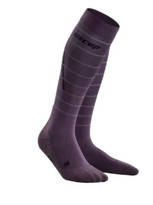 CEP Reflective Tall Compression Socks Men