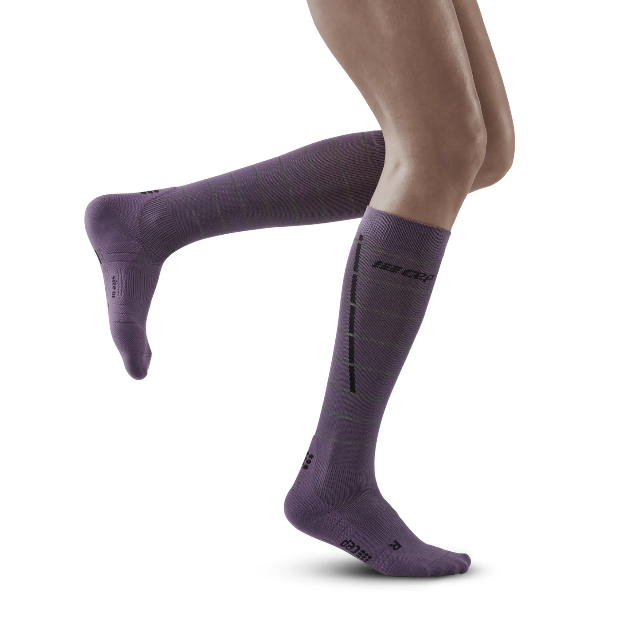 CEP Reflective Tall Compression Socks, Women