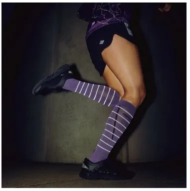 CEP Reflective Tall Compression Socks Women