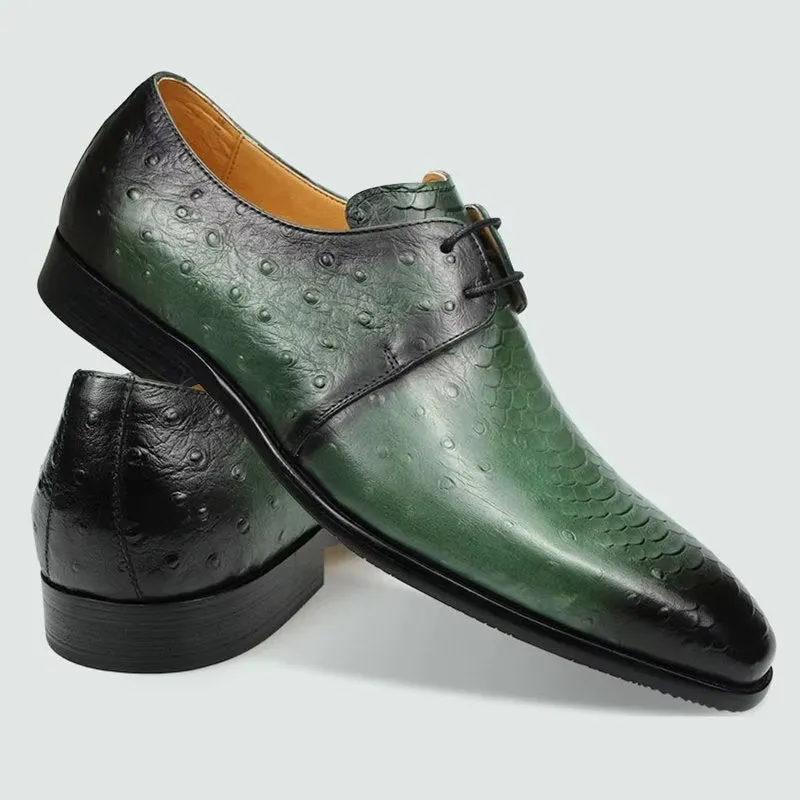 Classy Bespoke Brogue Leather Wedding Shoes