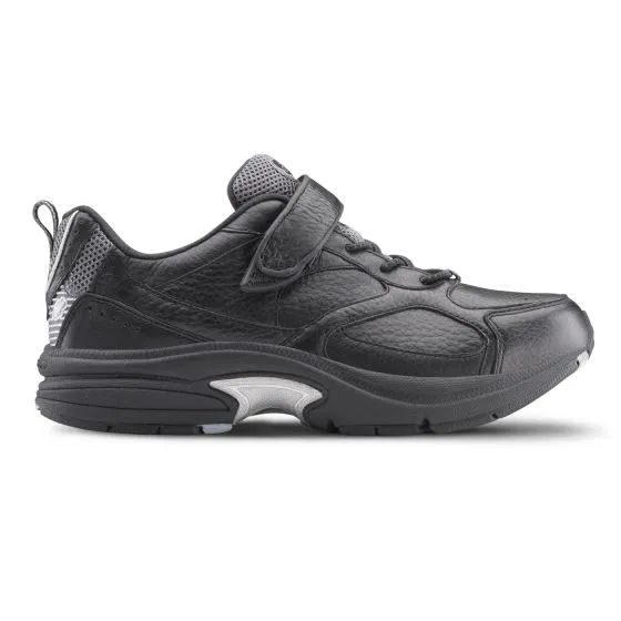 Dr. Comfort Women's Athletic Diabetic Shoe - Spirit- Black