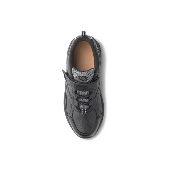 Dr. Comfort Women's Athletic Diabetic Shoe - Spirit- Black