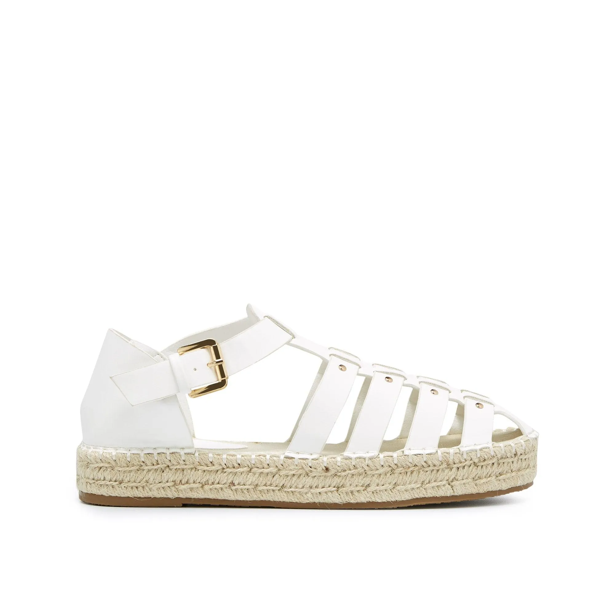 Eiko Espadrille Shoes White