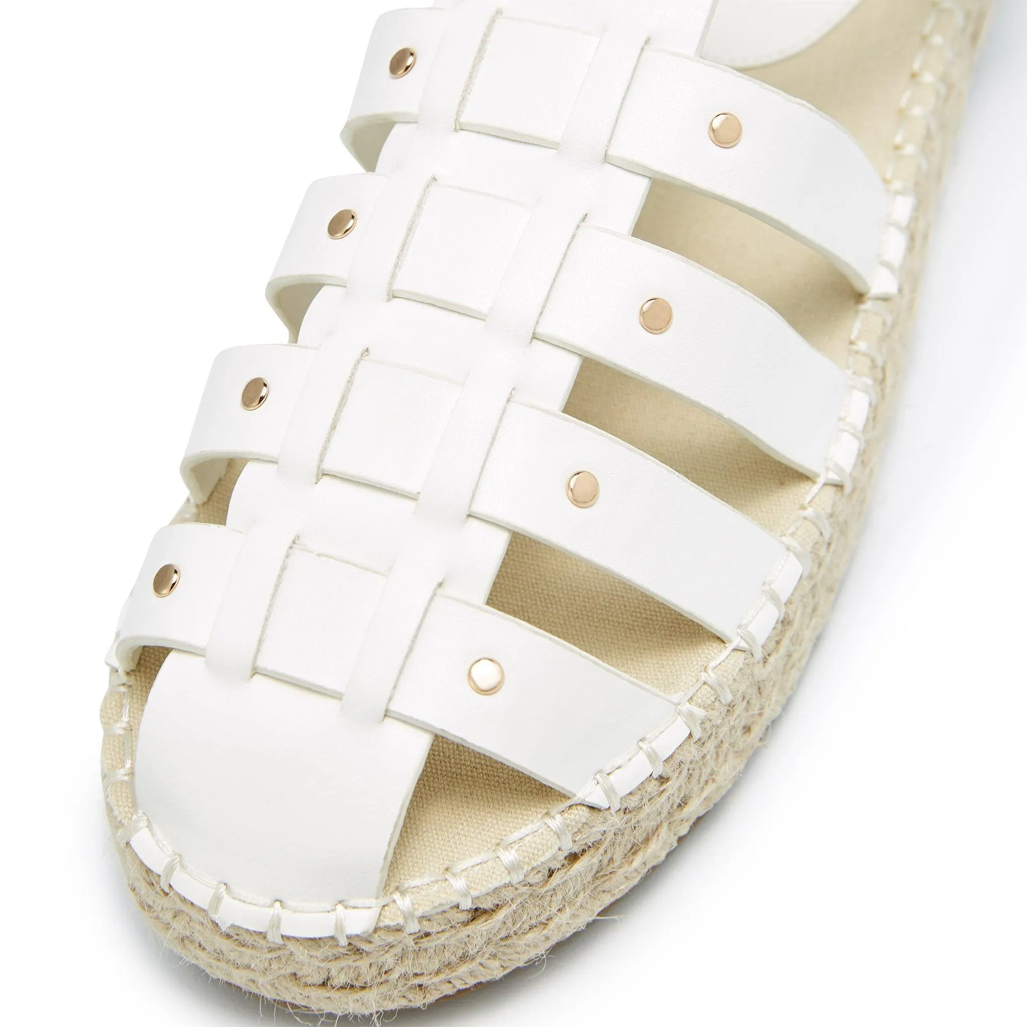 Eiko Espadrille Shoes White