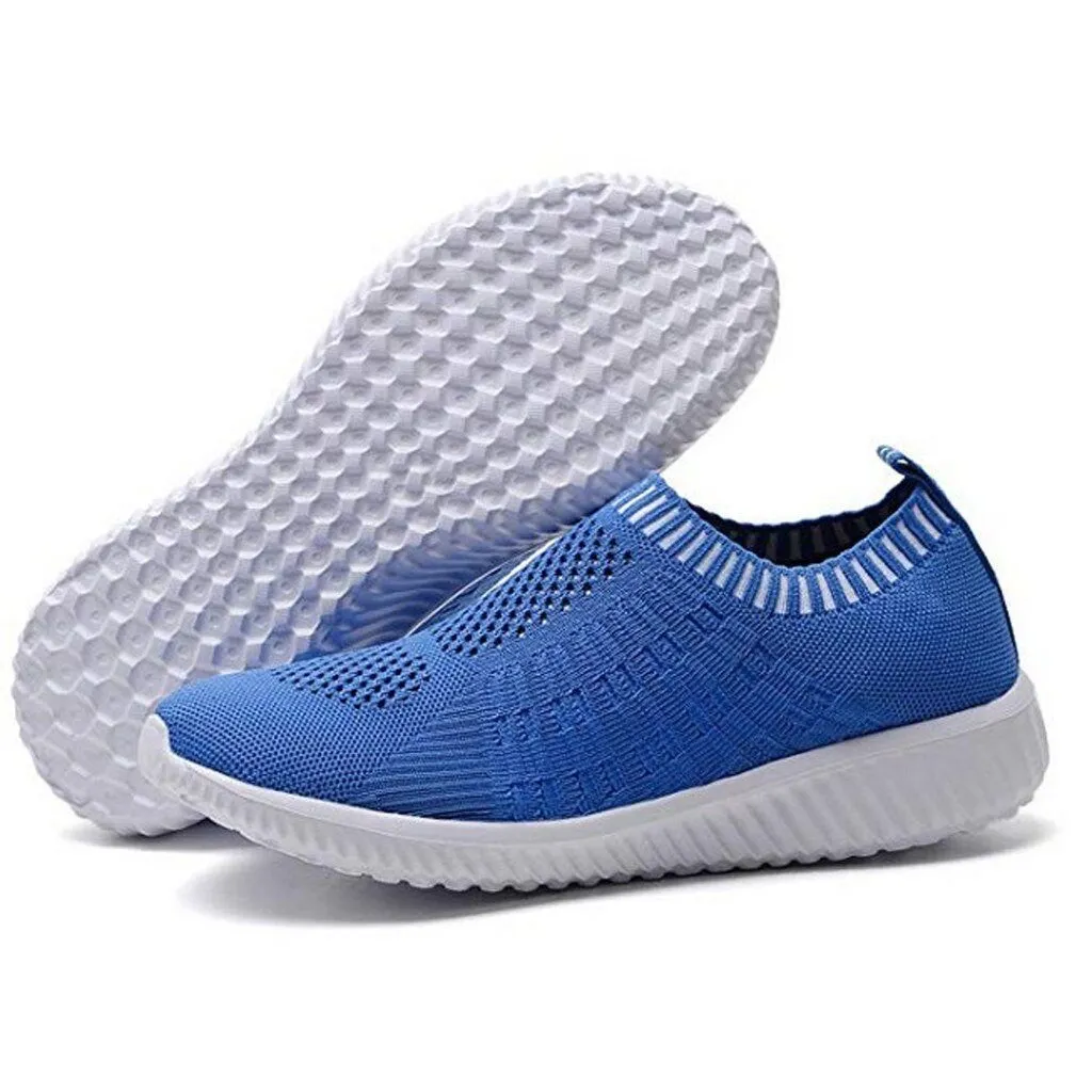 Embrace Active Comfort with Owlkay Mesh Women Casual Slip-On Shoes