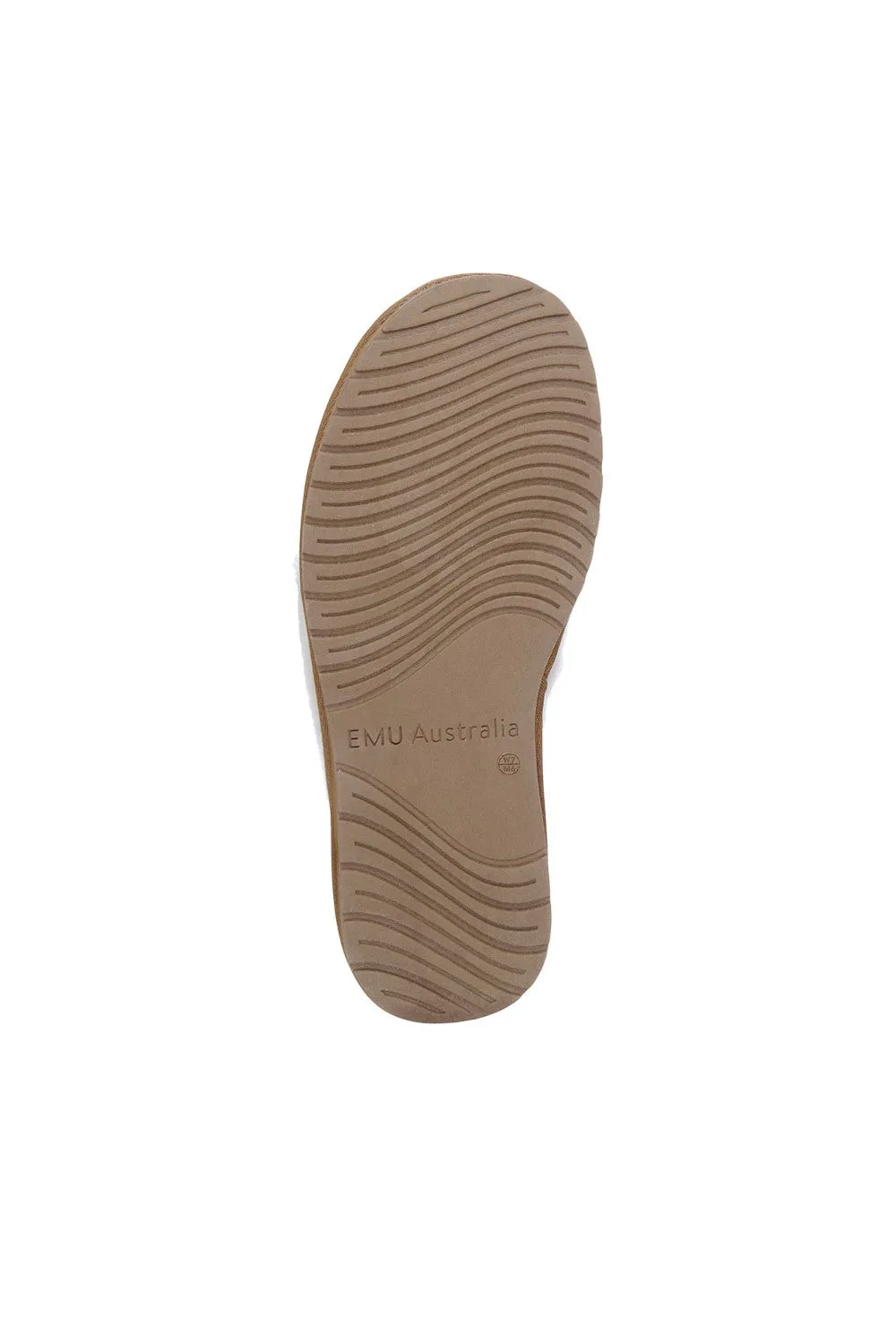 Emu Australia Jolie Sharky Crimp Slippers in Camel