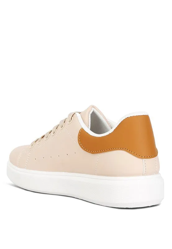 Enora Comfortable Lace Up Sneakers - online exclusive