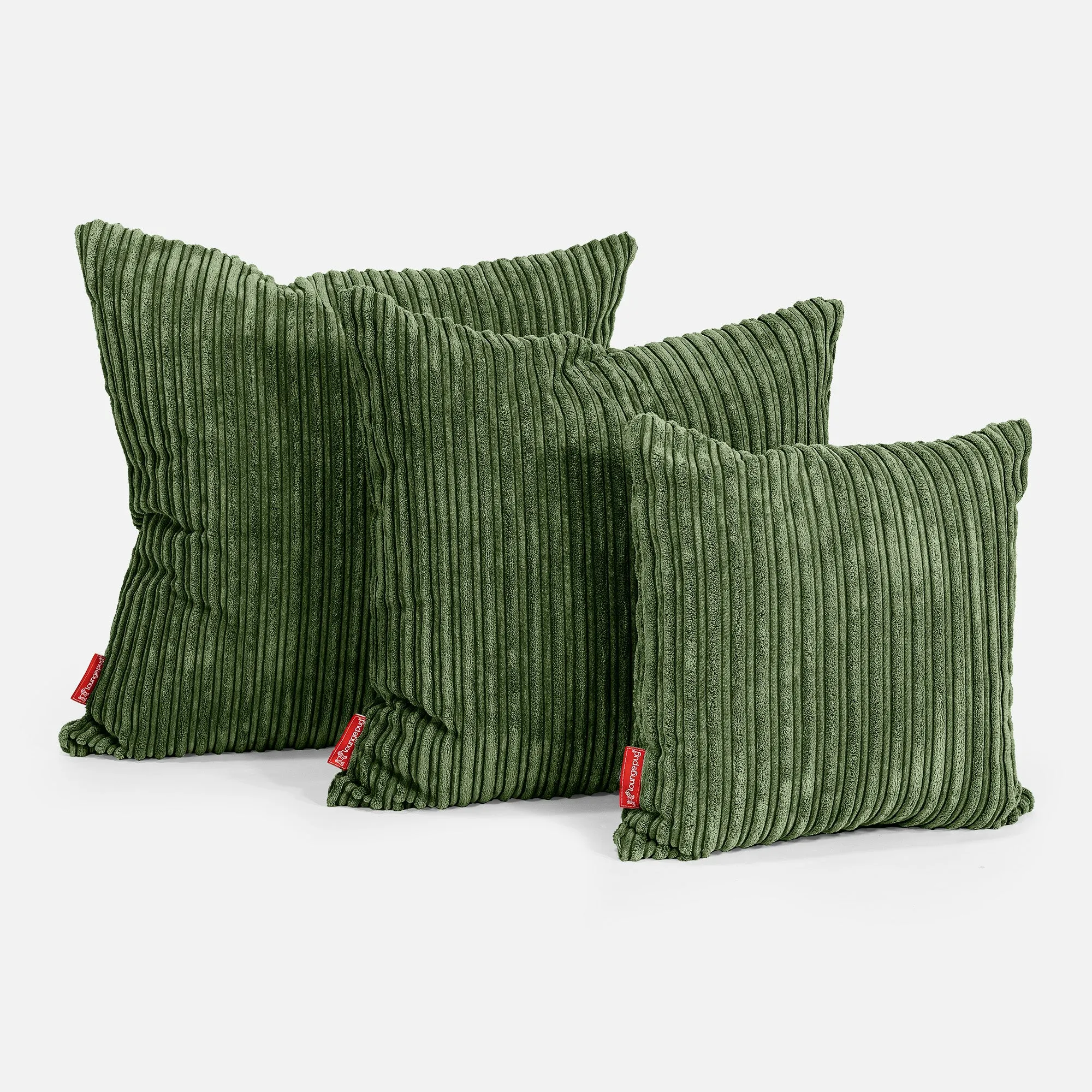 Extra Large Scatter Cushion Cover 70 x 70cm - Cord Forest Green