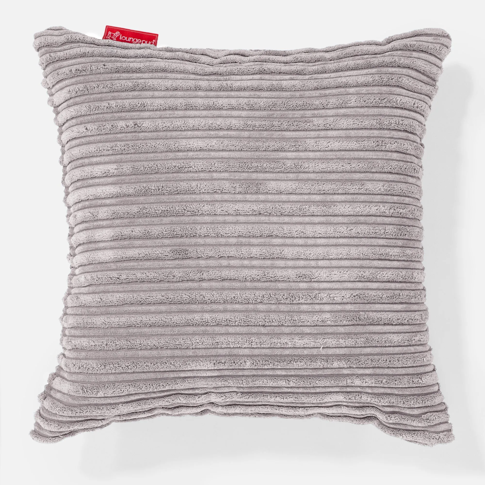 Extra Large Scatter Cushion Cover 70 x 70cm - Cord Silver Grey