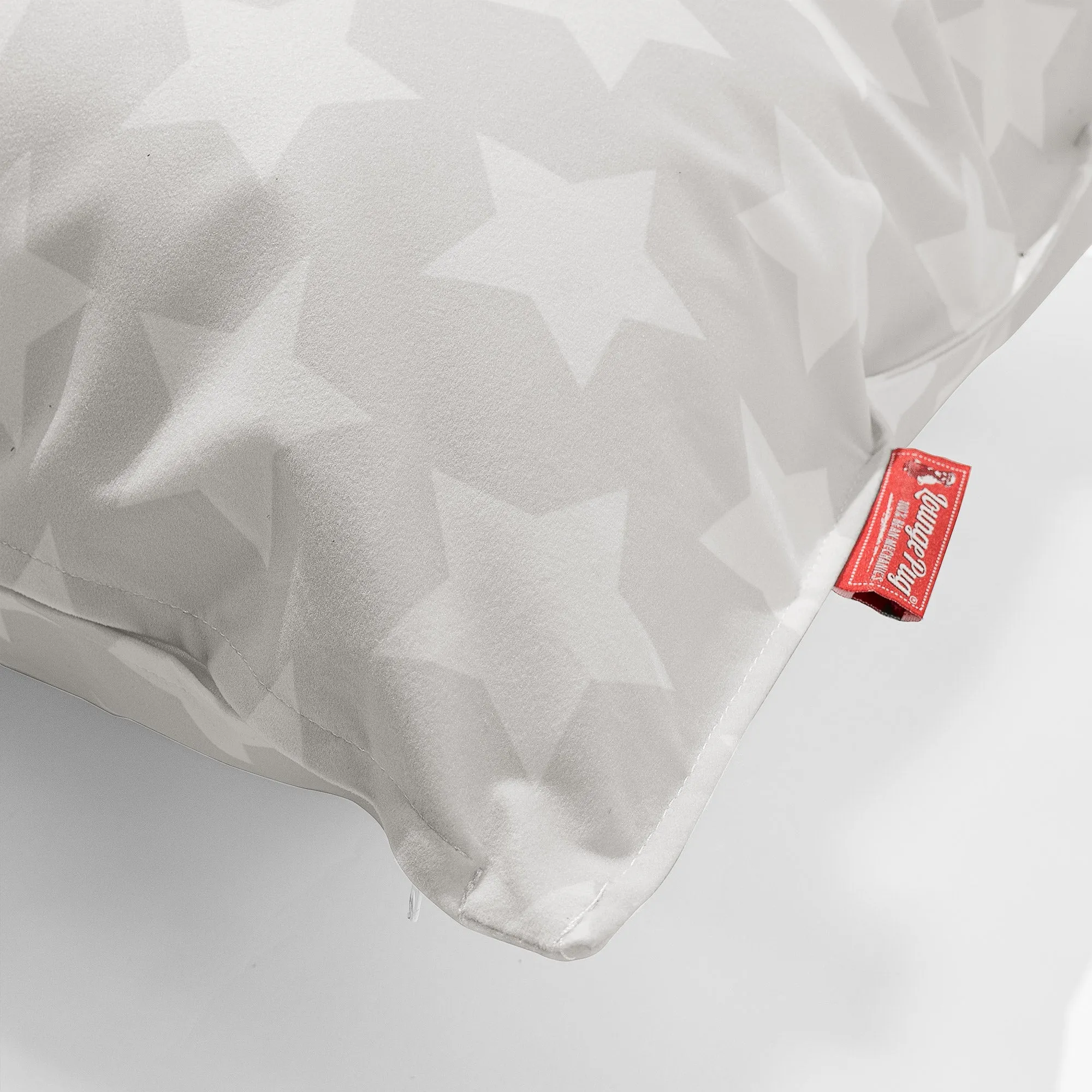 Extra Large Scatter Cushion Cover 70 x 70cm - Print Grey Star