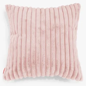 Extra Large Scatter Cushion Cover 70 x 70cm - Ultra Plush Cord Dusty Pink