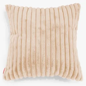 Extra Large Scatter Cushion Cover 70 x 70cm - Ultra Plush Cord Peach