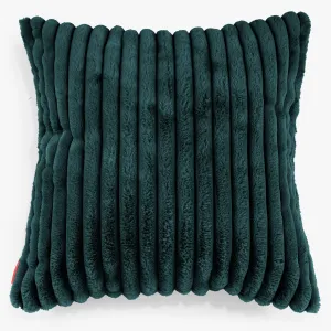 Extra Large Scatter Cushion Cover 70 x 70cm - Ultra Plush Cord Teal