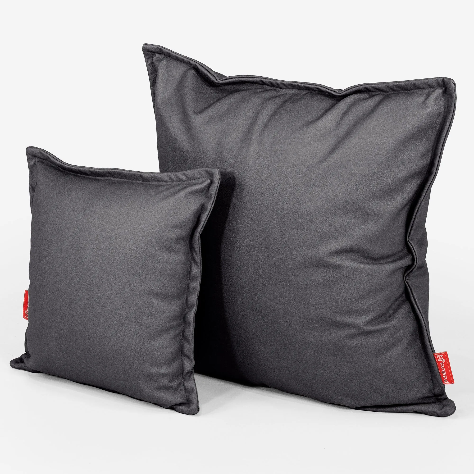 Extra Large Scatter Cushion Cover 70 x 70cm - Vegan Leather Black