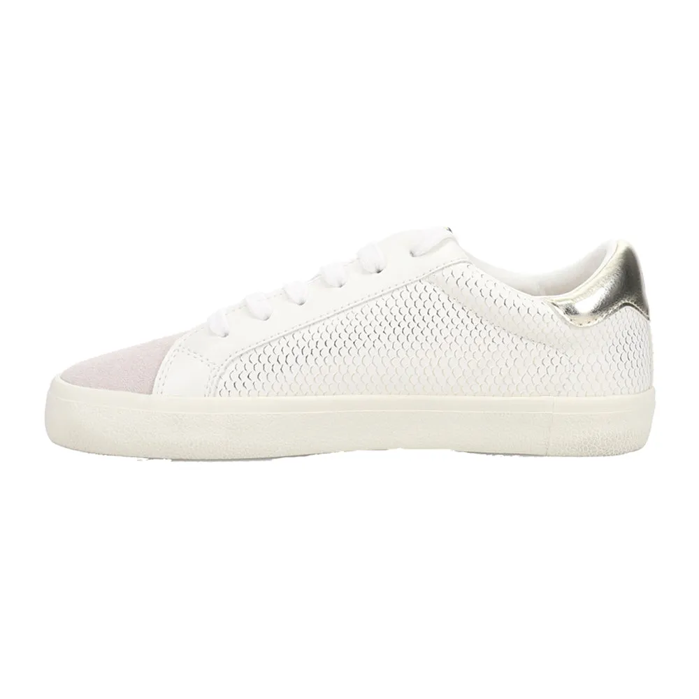 Kate Snake Metallic Lace Up Sneakers