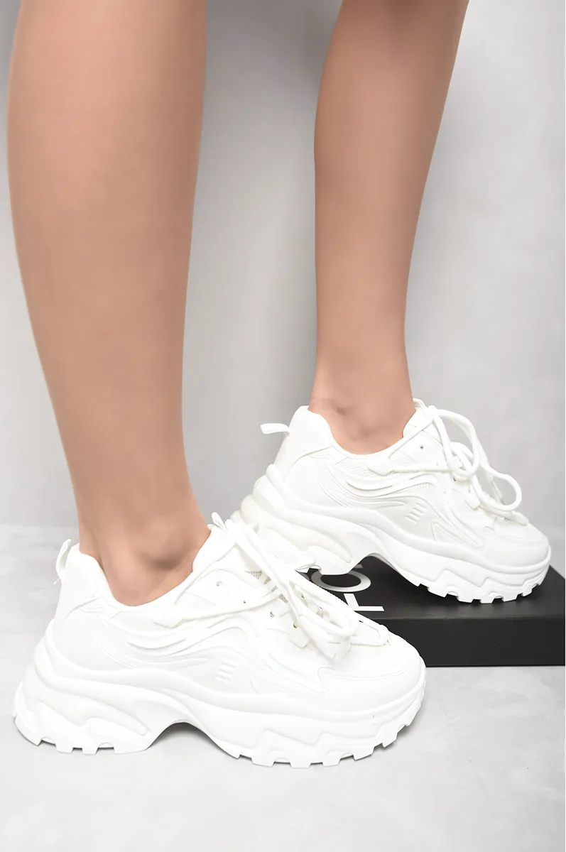 Lace-up Front Chunky Trainers