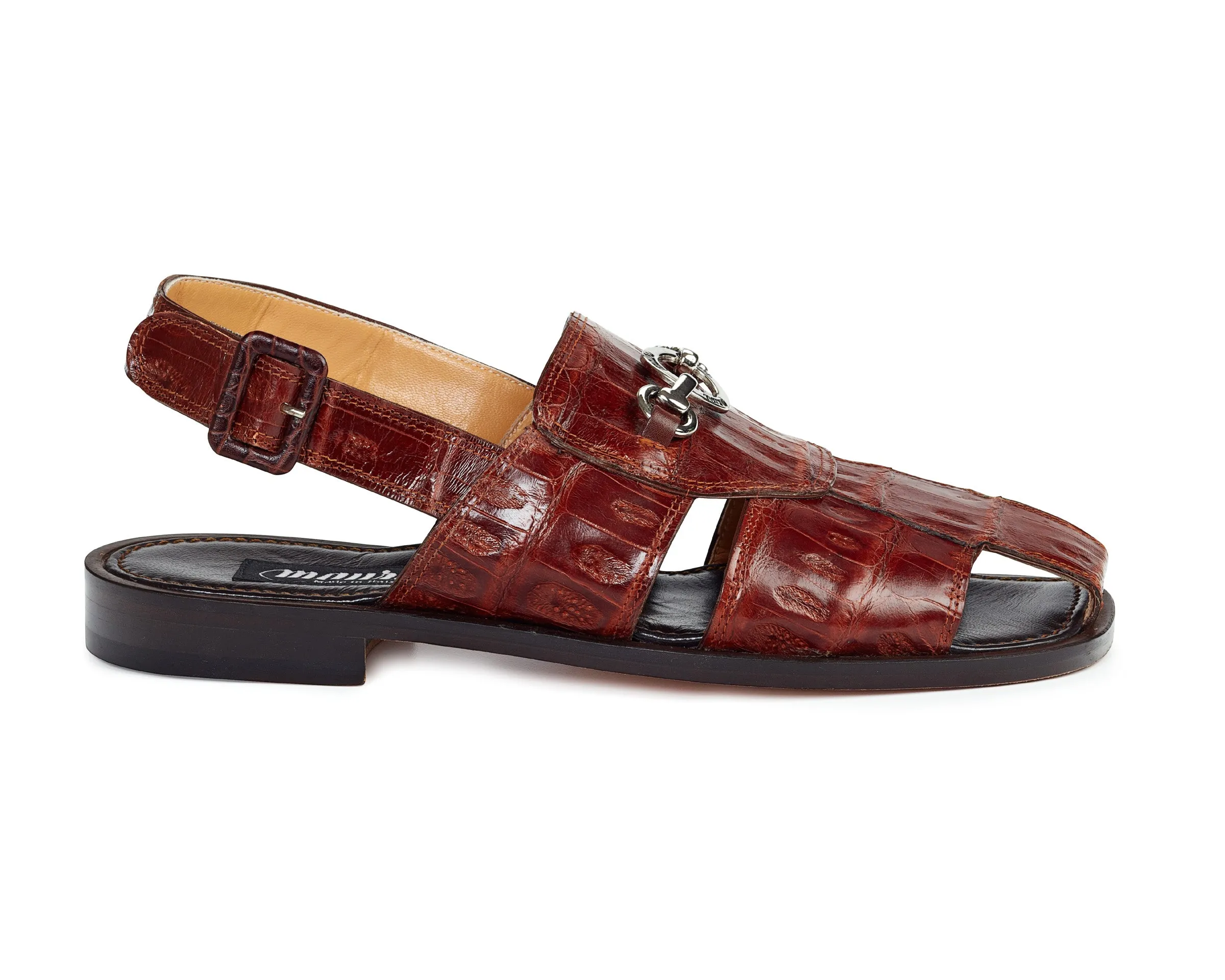 Mauri 1880 Marzio Baby Crocodile Sandals