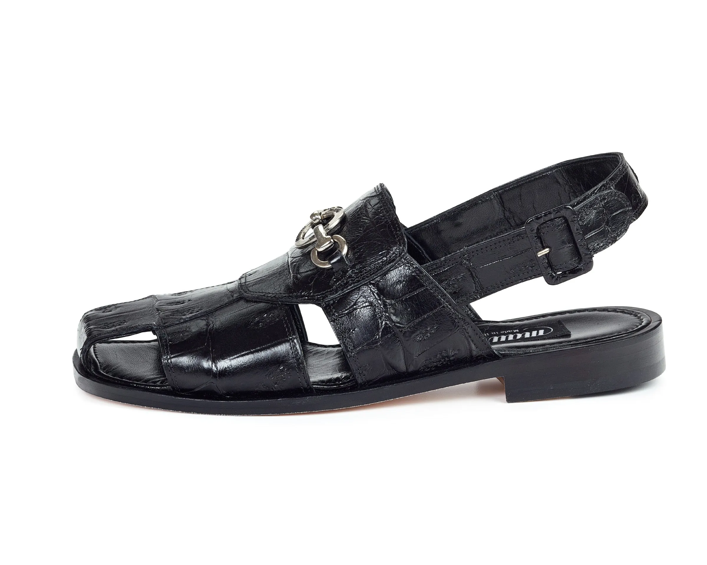 Mauri 1880 Marzio Baby Crocodile Sandals