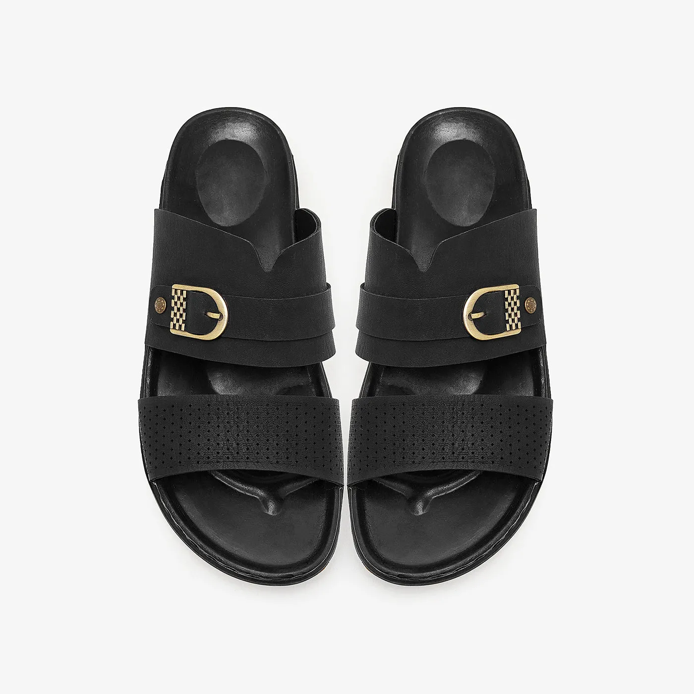 Mens Buckled Chappals