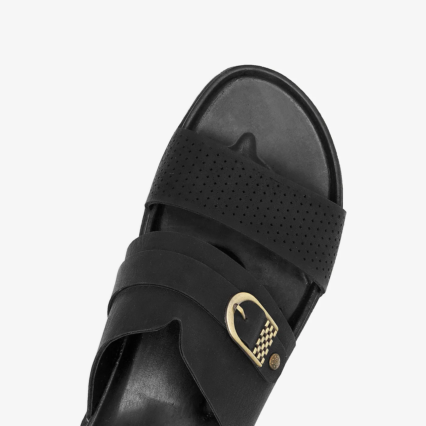 Mens Buckled Chappals