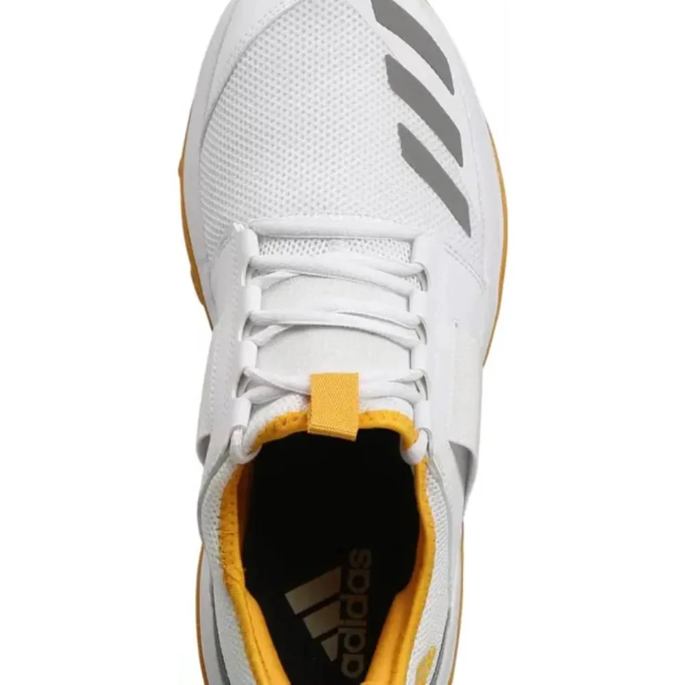 Men's Cricup 23 Cricket Shoe (Cloud White/Dove Grey/Active Gold)