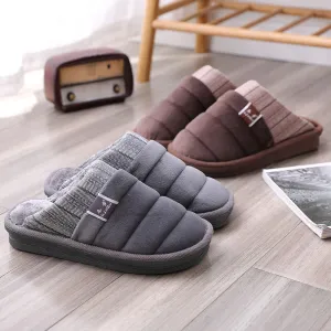 Men's Plush Indoor Slippers