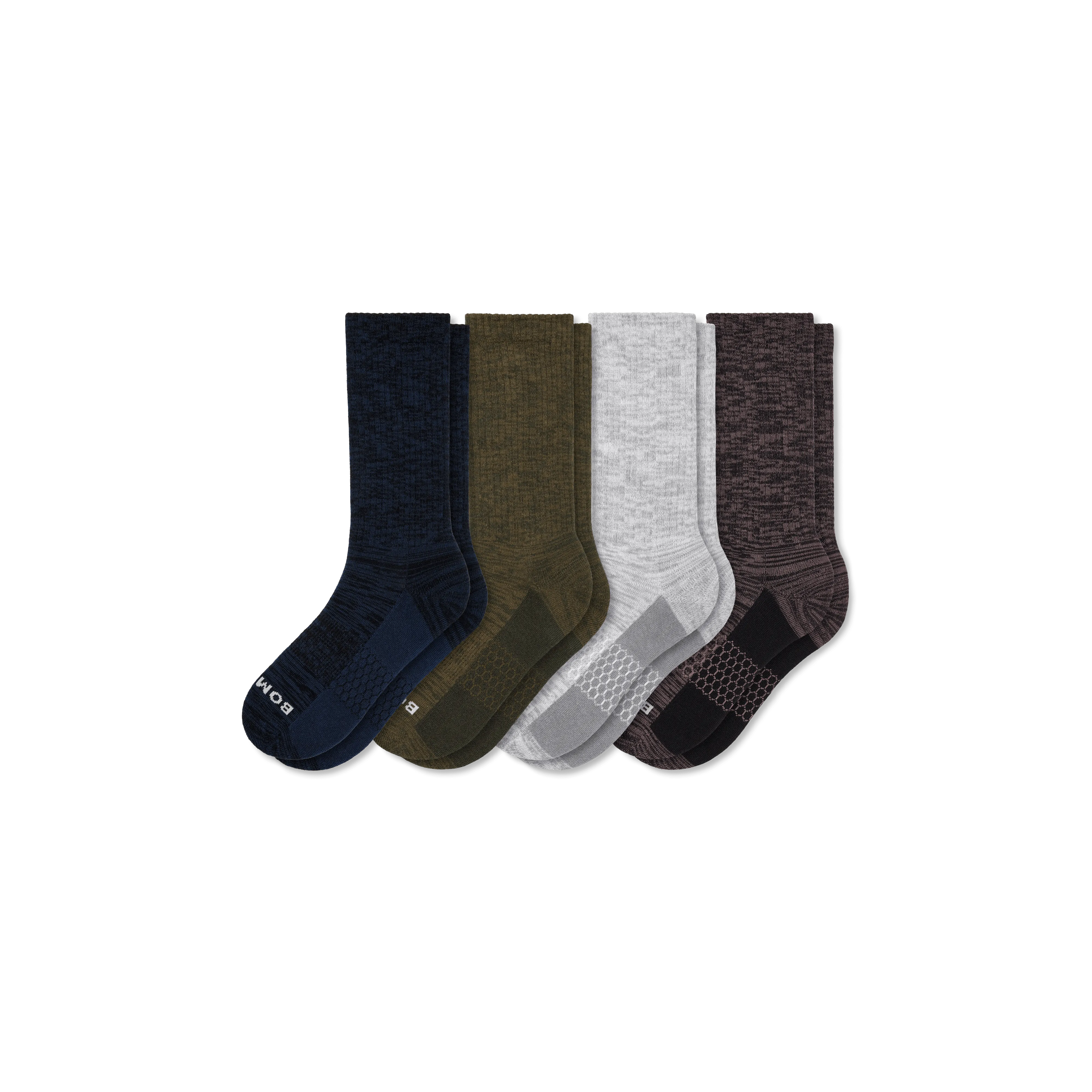 Men’s Two Tone Calf Sock 4-Pack