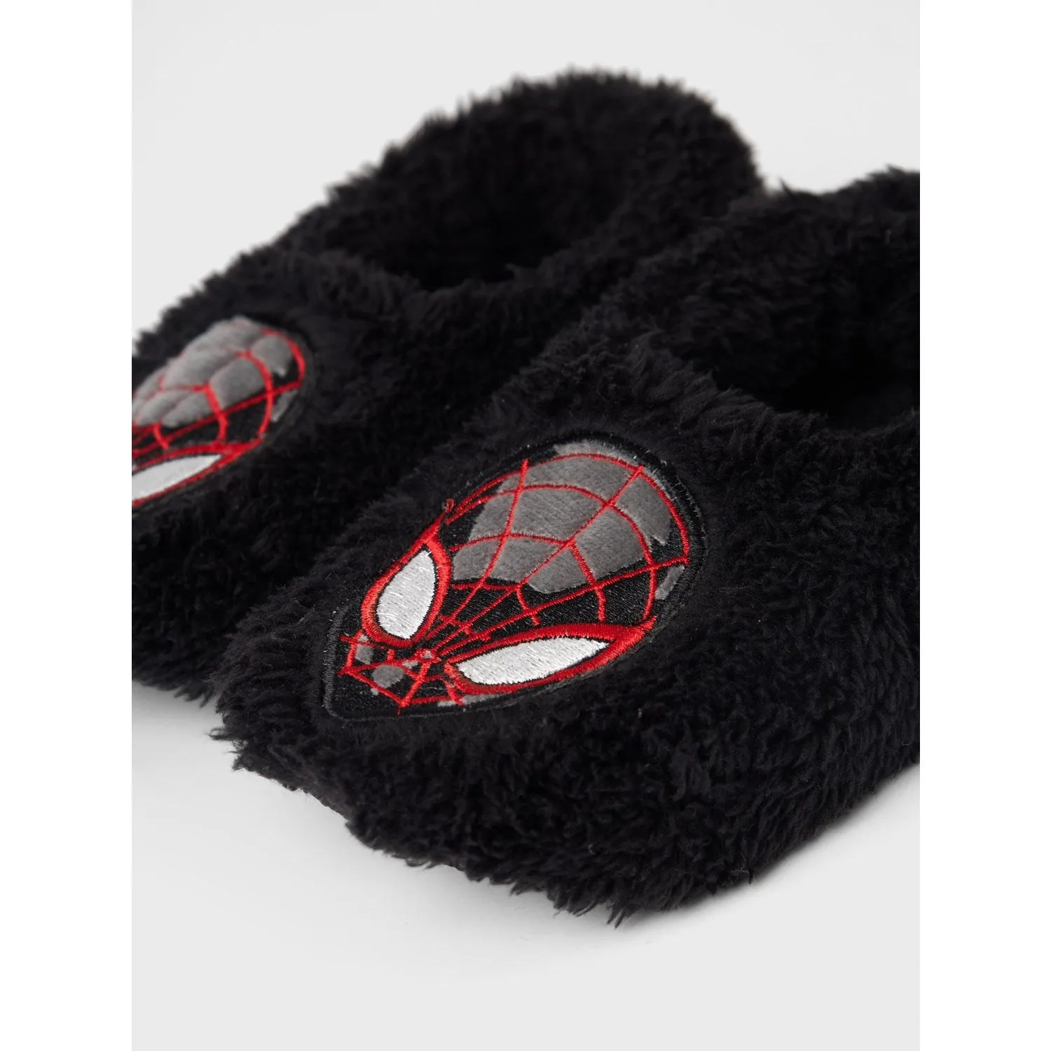 Name It Black Nimb Spiderman Slippers