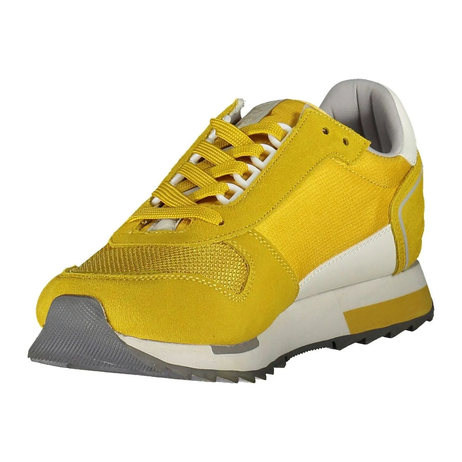 Napapijri Yellow Polyester Men Sneaker