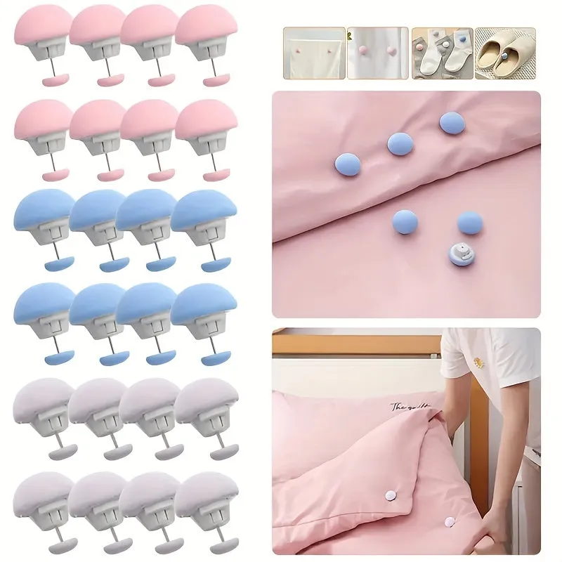 Nonslip Duvet Clips Keep Bed Sheets in Place