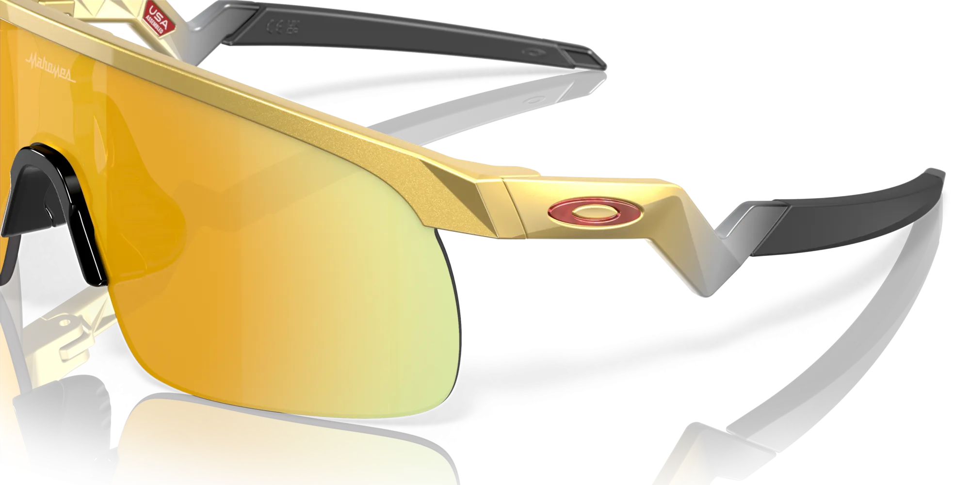 Oakley Resistor Prizm 24K Lenses Olympic Gold Frame - (Youth Fit)