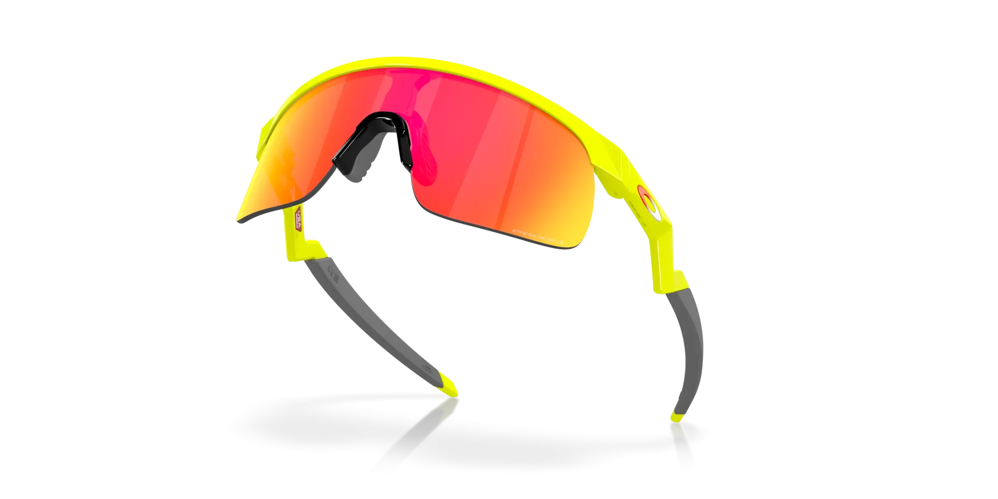 Oakley Resistor Prizm Ruby Lenses Tennis Ball Yellow Frame - (Youth Fit)