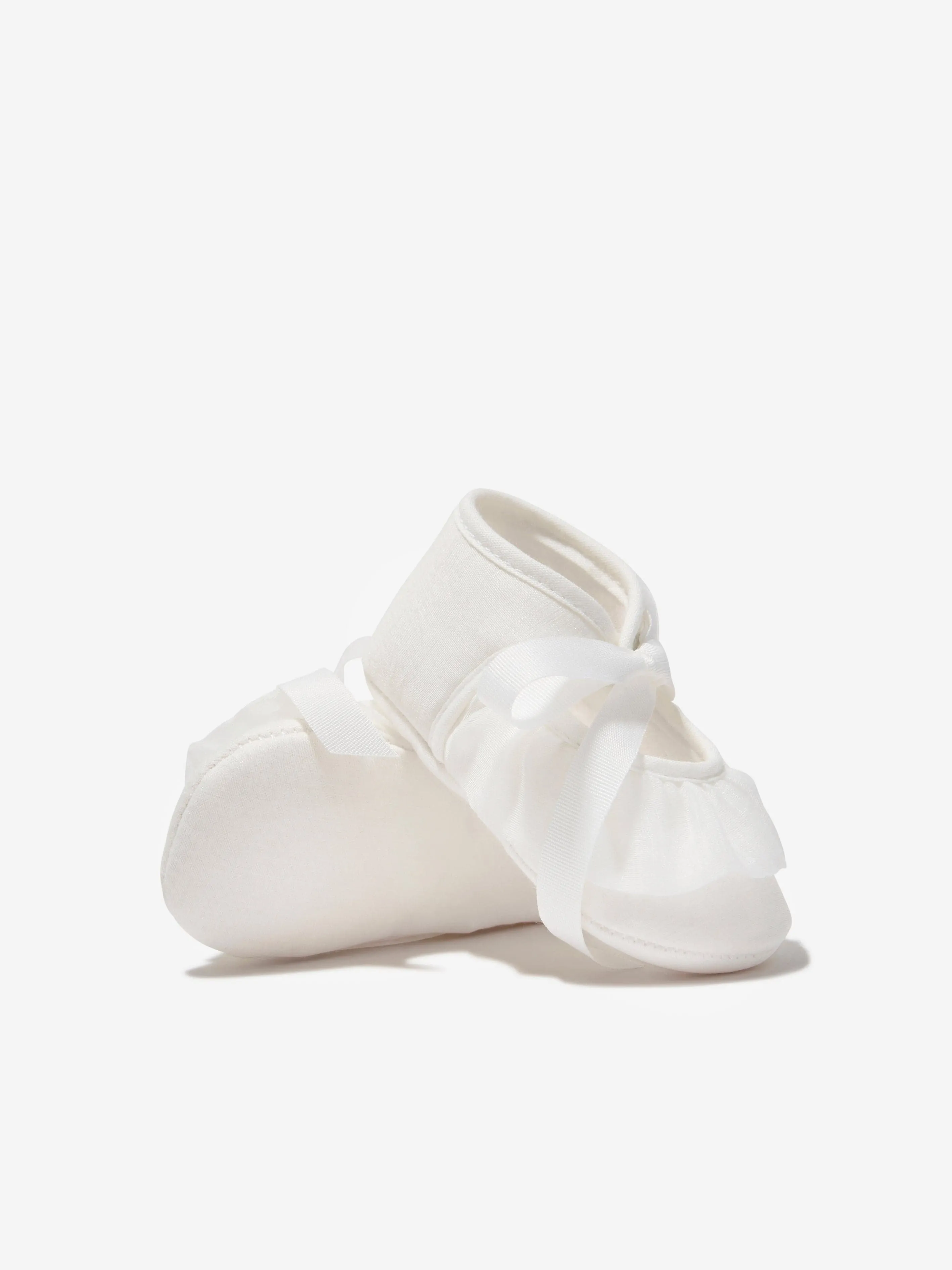 Paz Rodriguez Baby Girls Pre-Walker Shoes in Ivory