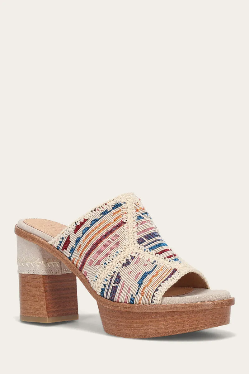 Pipa Crochet Platform Sandal