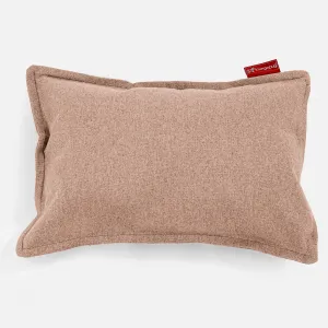 Rectangular Throw Pillow Cover 35 x 50cm - Interalli Wool Sand