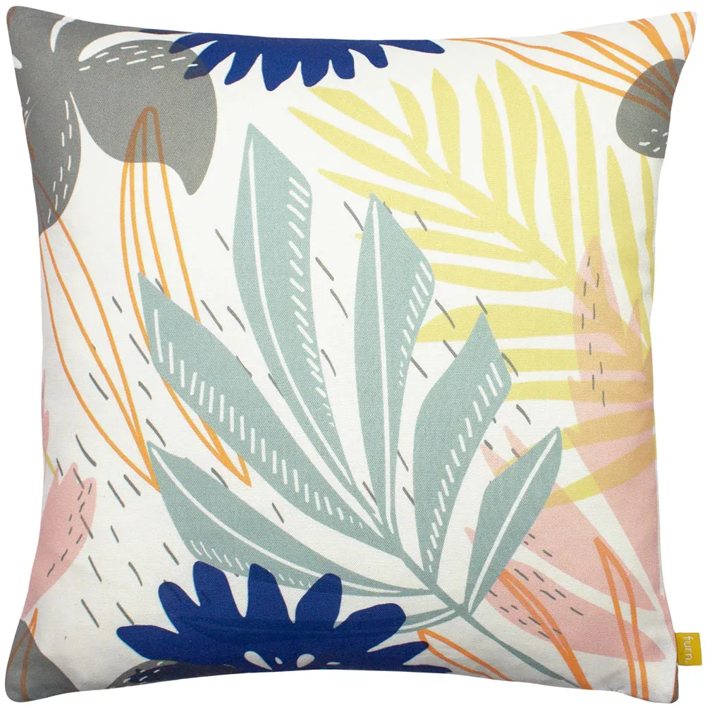 Scatter Cushion Cover 43 x 43cm - Tropical Leaf Print