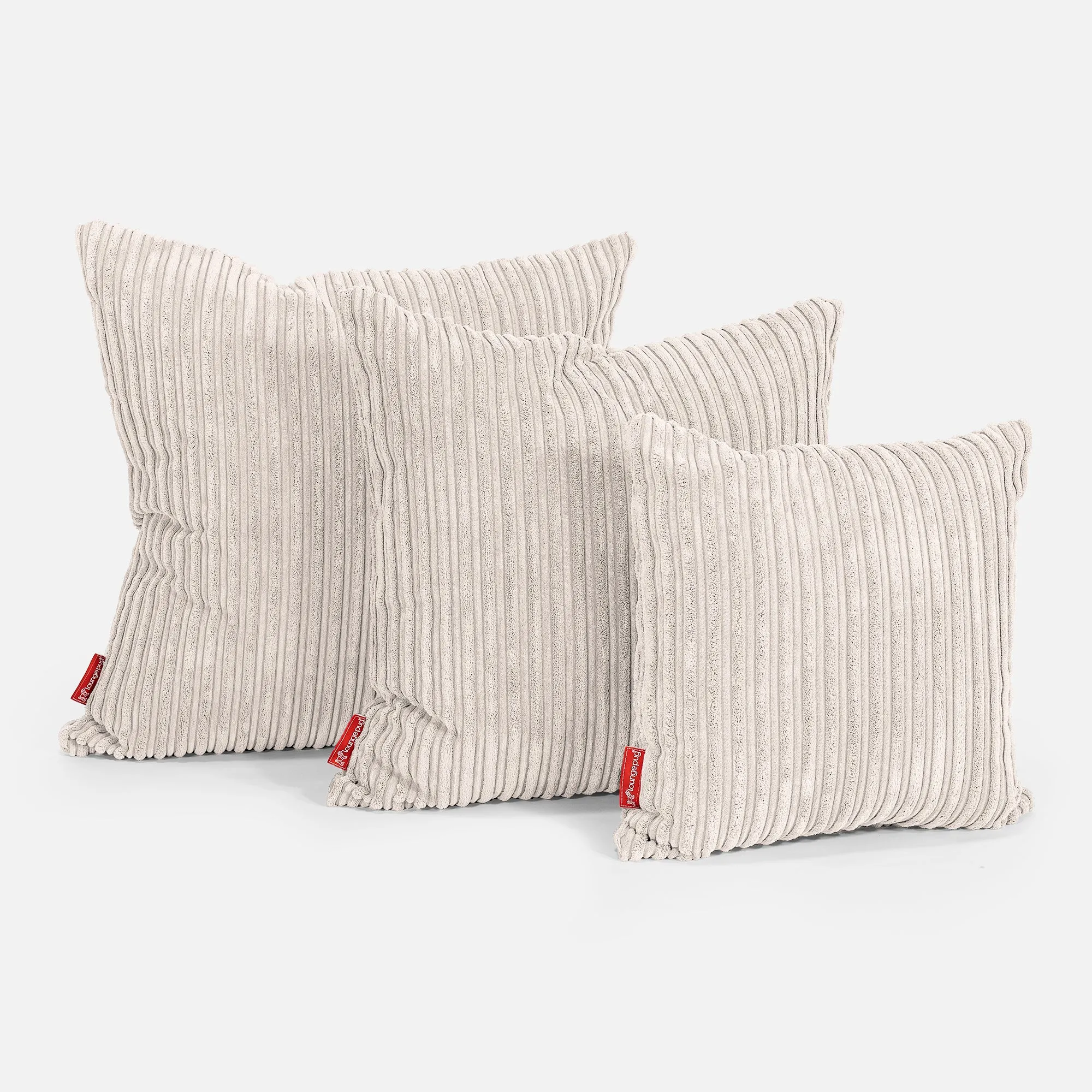 Scatter Cushion Cover 47 x 47cm - Cord Ivory