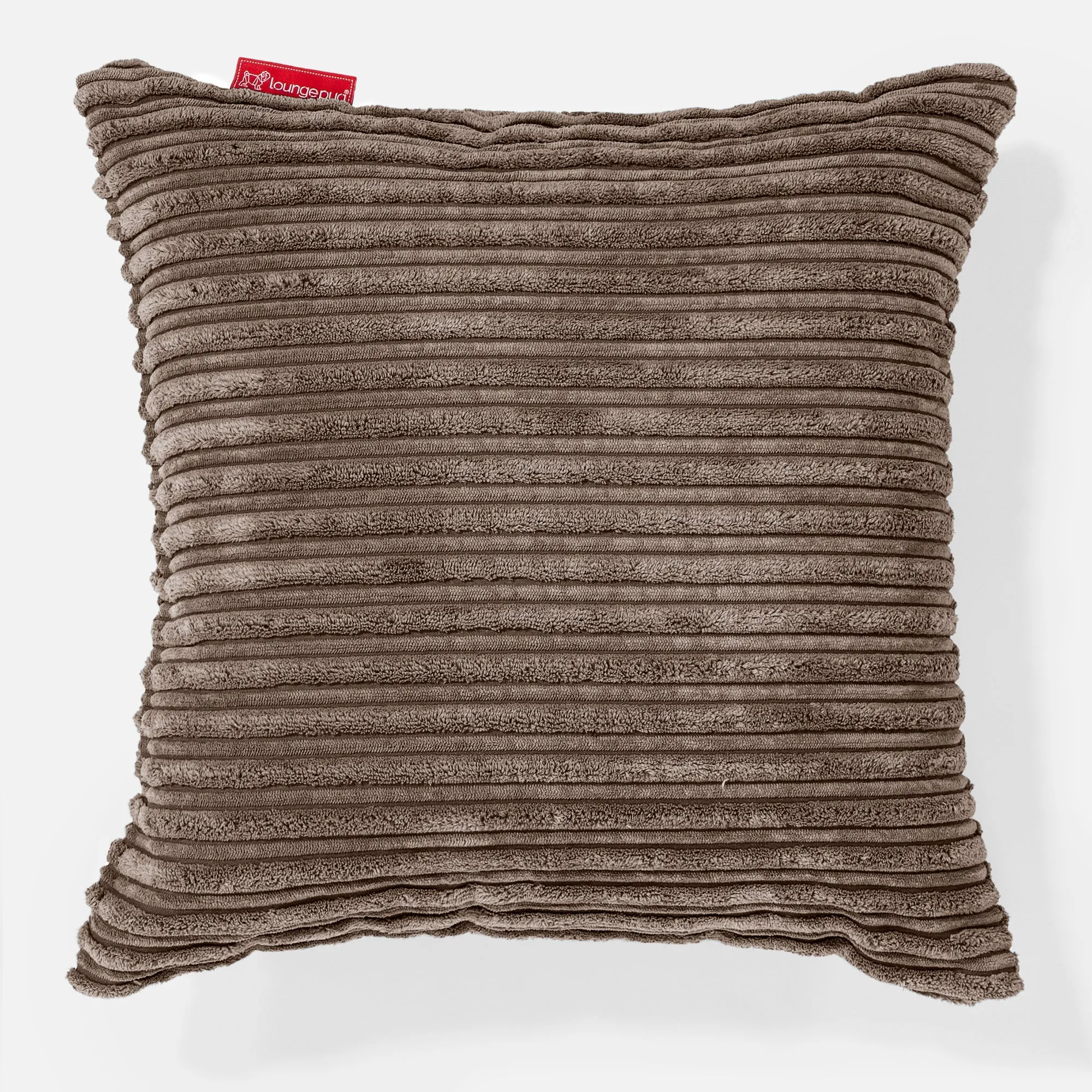 Scatter Cushion Cover 47 x 47cm - Cord Mocha Brown